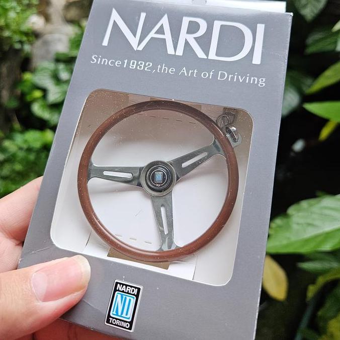 givazila_store - gantungan stir nardi keychain nardi torino wood