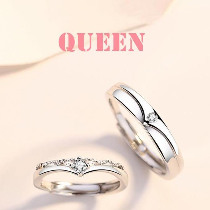 CINCIN COUPLE NEW-SEPASANG-LOVE YOU knot,cincin couple model baru ,cincin couple titanium campuran-N