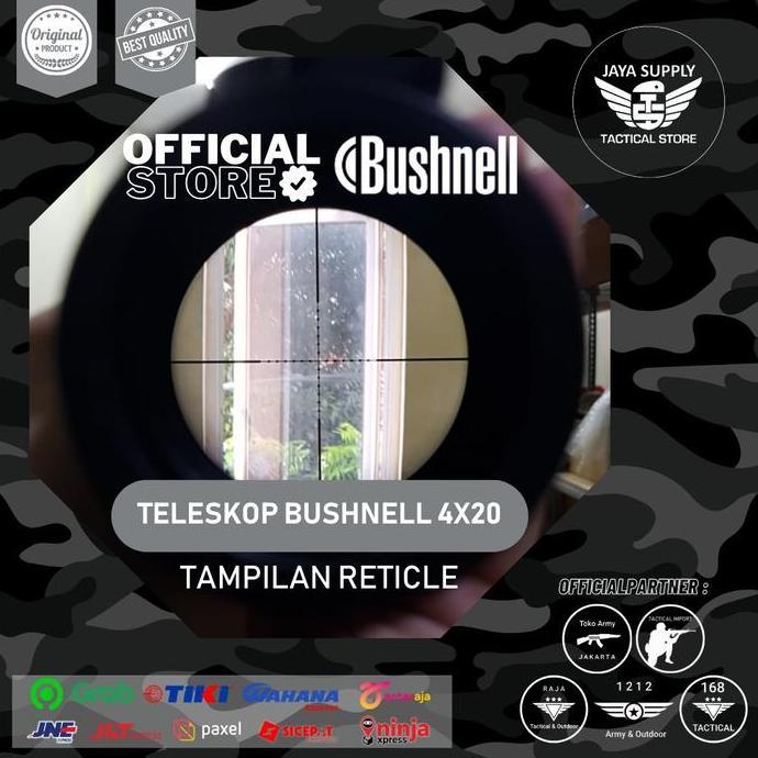 Teleskop Bushnell 4X20 Telescope Zoom Canon Gamo Kualitas Terbaik Harga Termurah