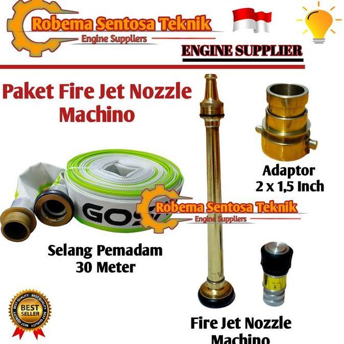 Nozzle Jet Fire Sprayer Pemadam dan Selang Pemadam Kebakaran 1.5 Inch