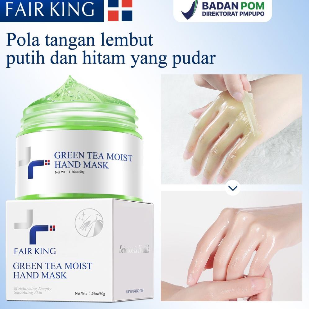 FAIR KING BPOM Green Tea Moisturizing Hand Wax Hand Repair Exfoliating Calluses Film Anti-Aging Hand