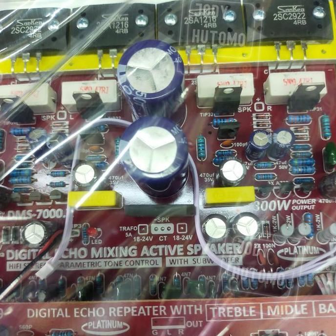 Kit Power Aktif DMS-7000 X Kit Power Speaker Aktif Streo Bluetoot ORI