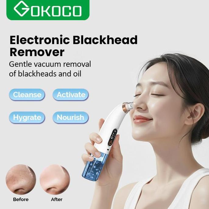 GOKOCO Electric Blackhead Remover Alat Pembersih Dan Kecantikan Wajah Alat Pembersih Pori-pori Alat 