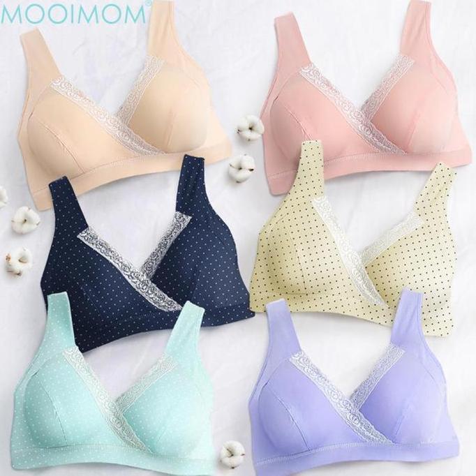 MOOIMOM Crossover Maternity & Nursing Bra - Bra Hamil & Menyusui