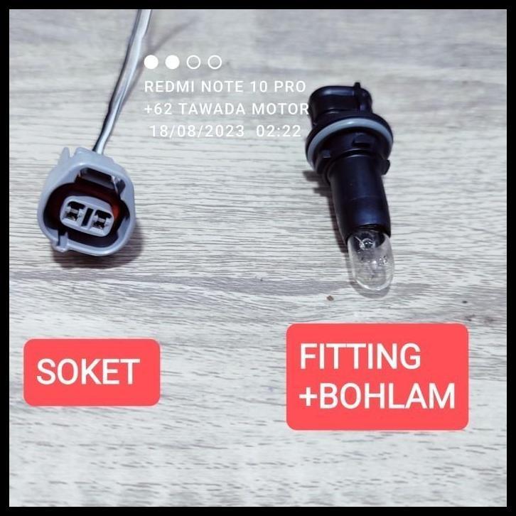 TERMURAH SOKET FITTING LAMPU SERI KECIL SENJA HONDA BRIO MOBILIO 