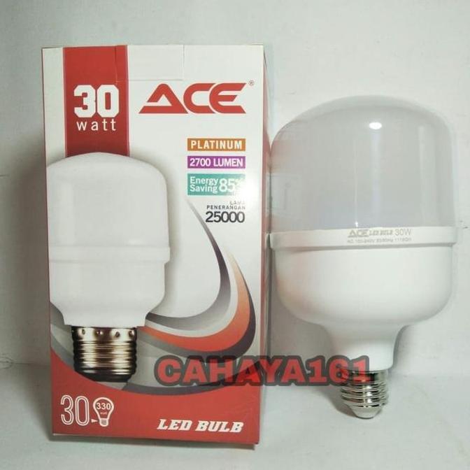Lighzx- Lampu Led Kapsul Ace 30 Watt Putih