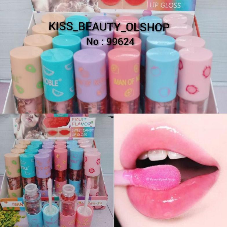 [PROMO MURAH] Lip Gloss Sweet Candy Lip Gloss Fruit Flavor Iman Of Noble No. 996-24