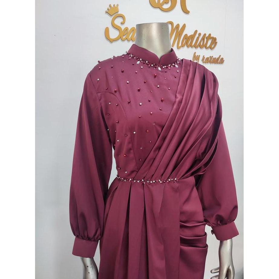 Promo  Seana - Dress Gaun Pesta Kondangan Bridesmaid Wisuda Mewah Dan Elegan