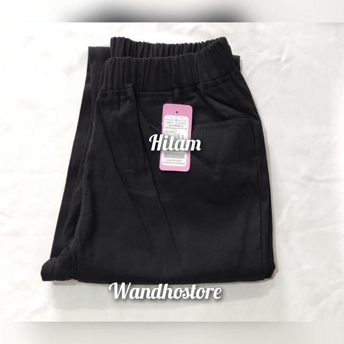 Griloff- Celana Chinos Panjang Wanita Katun Stretch Bahan Katun Twill 40-100Kg