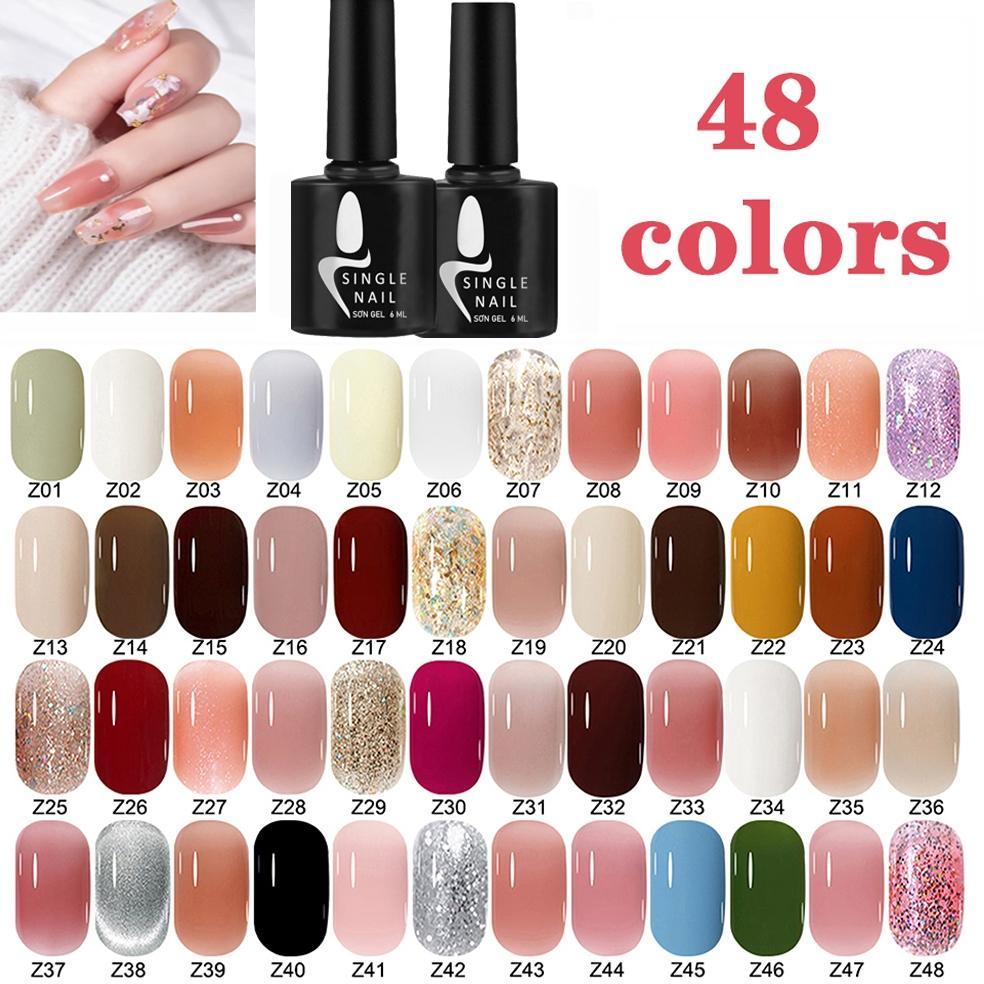 Set Kutek Gel gel polish 28 & 23 COLOUR Set Kutek nail art Cat Kuku nail Polish UV