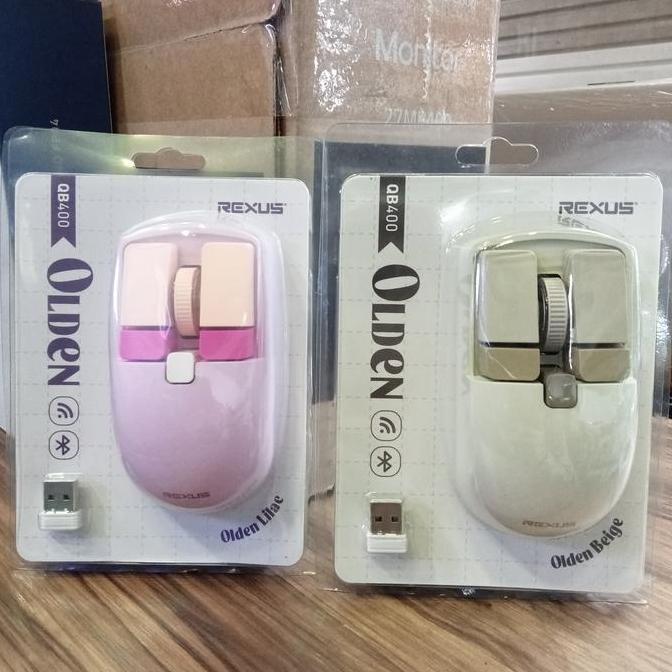 REXUS Mouse Wireless Bluetooth QB400 Mouse Wireless Bluetooth