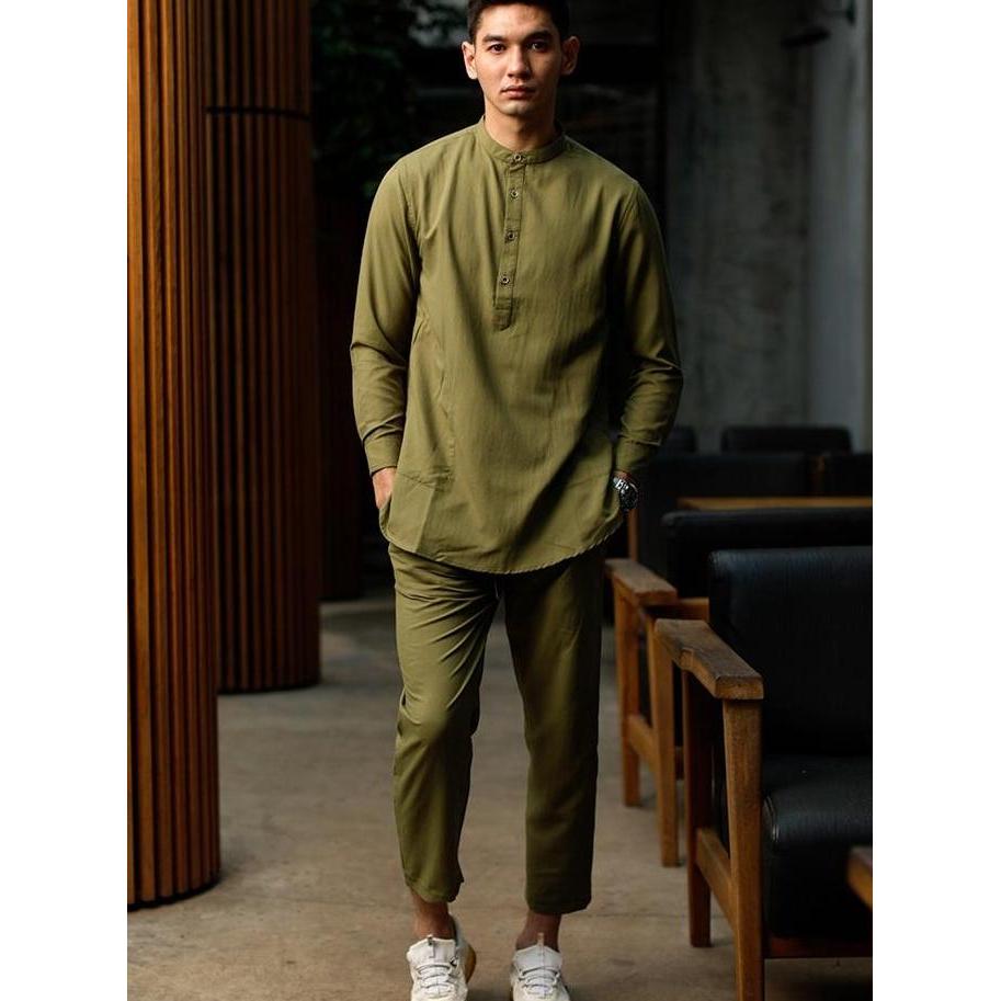 OXCON Kemeja Setelan Koko Kurta Moslem Wear