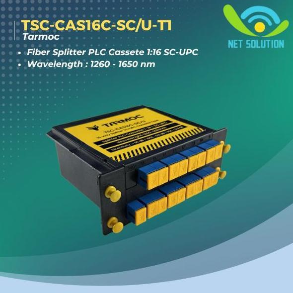 TERBARU - Tarmoc Splitter FO 1:16 SC/UPC | Splitter 1:16 Box Cassette Fiber Optic
