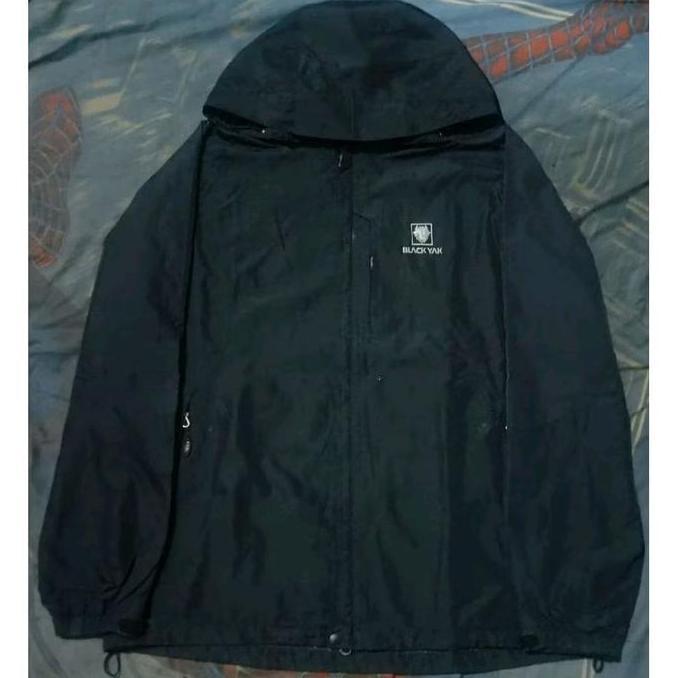 (BEST SELLER) Jaket Outdoor Gorpcore Black Yak MP3 SDD Black Second