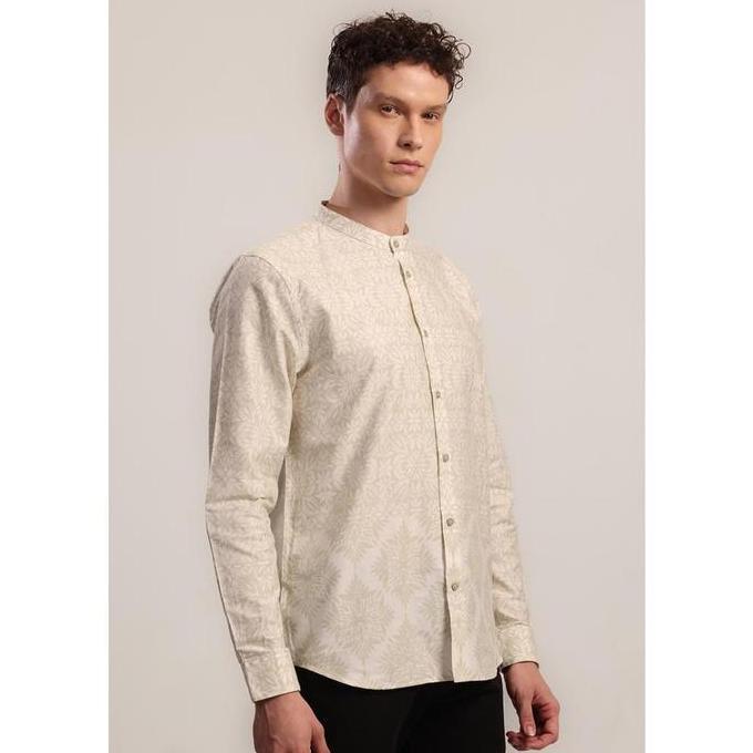 MOC Kemeja Lengan Panjang Pria MOHSIN - KHAKI