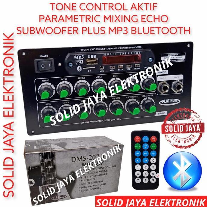 DY89 - TONE CONTROL MP3 BLUETOOTH KARAOKE ECHO KONTROL DMS 207 PLATINUM