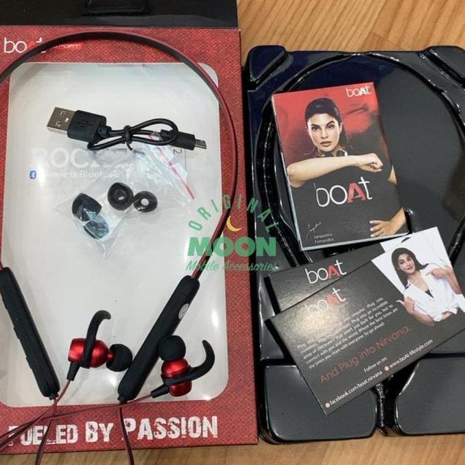 DV262 >> Earphone Bluetooth extra bass Boat Rockerz 225R Wireless Bluetooth