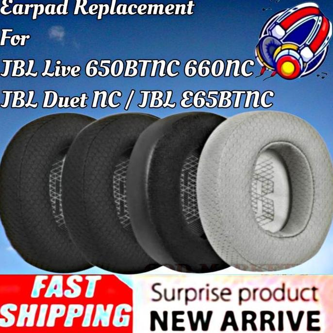 DR209 >> Sepasang Earcup Earpad JBL Live 650BTNC E65BTNC E65BT Duet NC E65 BTNC