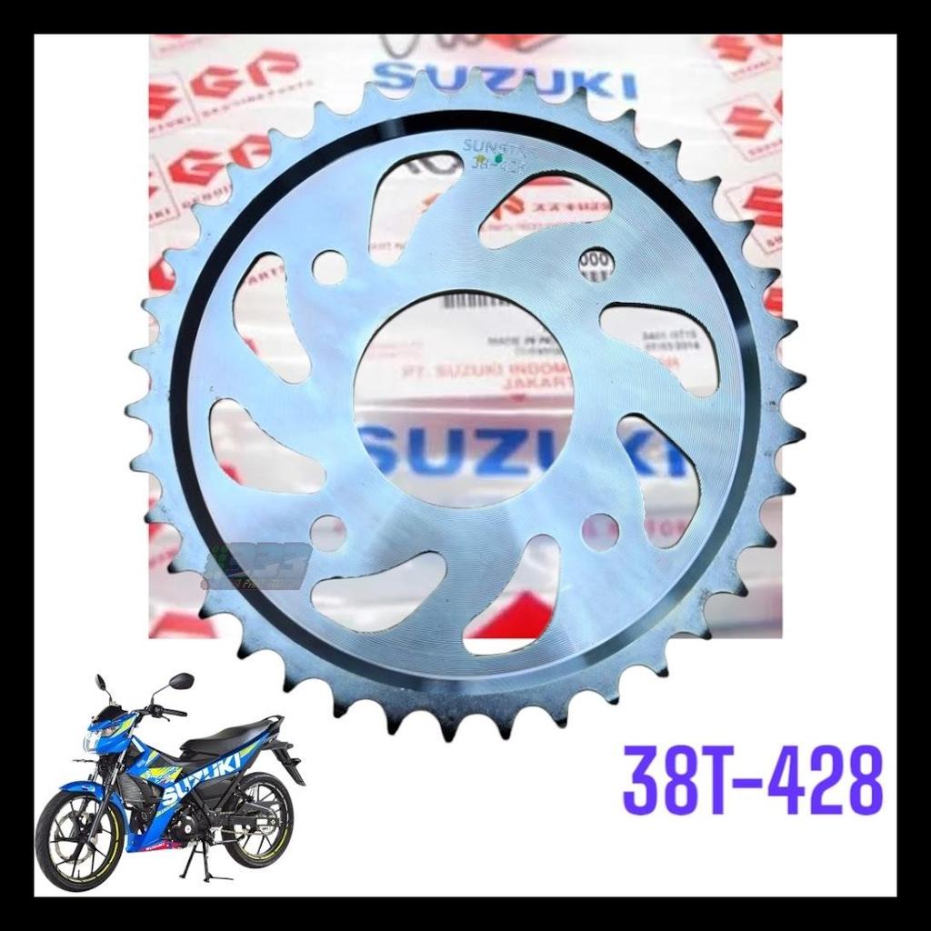 gir gear belakang satria fu 150 fi injeksi 38T - 428 berklualitas original