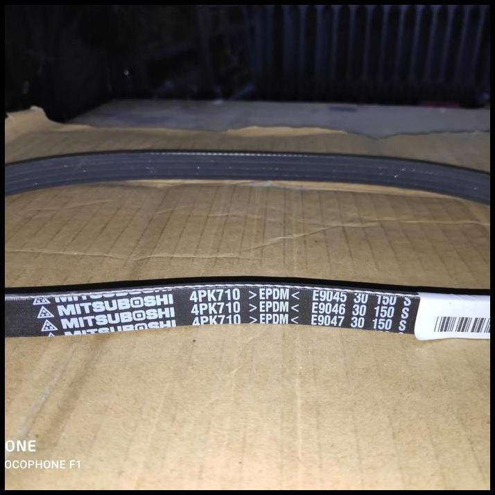 TERBARU MITSUBOSHI FAN BELT 4PK710 EPDM TALI KIPAS FANBELT 4PK 710 