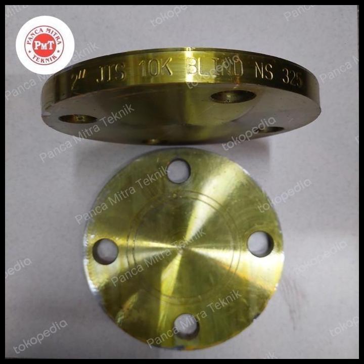 BEST DEAL BLIND FLANGE 4" INCH CARBON STEEL JIS 10K / FLANGE BESI BUTA DN100 