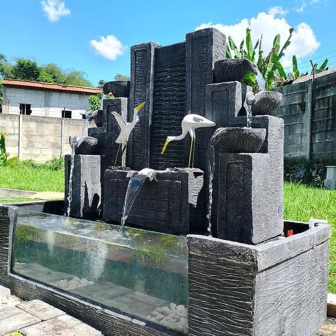 Terlaris Air Mancur Taman Kolam Filter Hiasan Taman Gratis Lampu Media Filter Mesin Air Mancur