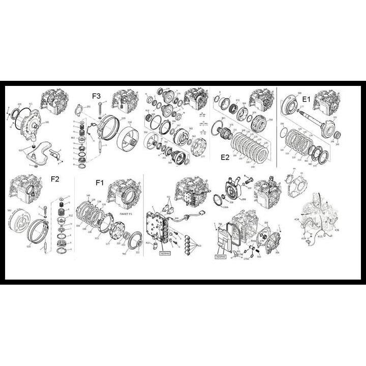 TERMURAH BRAKE BAND MATIC DPO AL4 PEUGEOT RENAULT CITROEN PART 234129