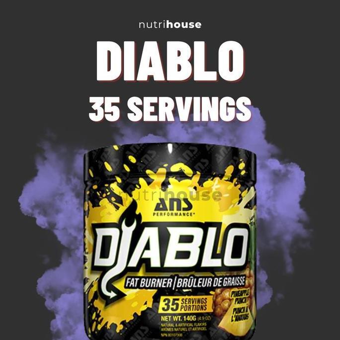 ANS Diablo Fat Burner 35 servings PWO with Fat Burner