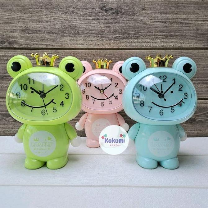 Jam Meja Weker Beker Alarm Keropi