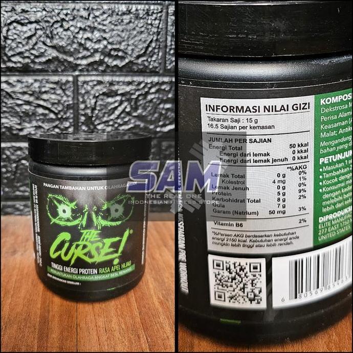 Suplemen Fitness JNX The Curse 50 serving Pre Workout