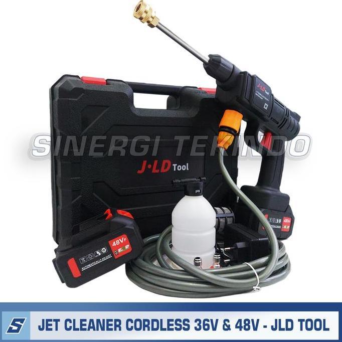Mesin Steam Baterai Cuci Motor Mobil Ac - Jld Jet Cleaner Cordless