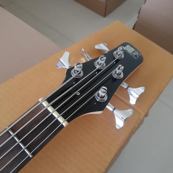 Murah Gitar bass ibanez SDGR 5 string kuning natural new Non COD