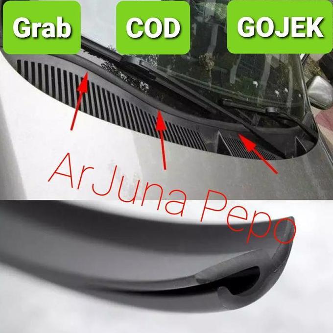 Karet list Pelindung kaca depan bawah Mobil universal