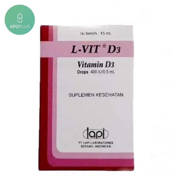 L-Vit D3 400iu Drops ~ Vitamin D3 400iu Drops Anak