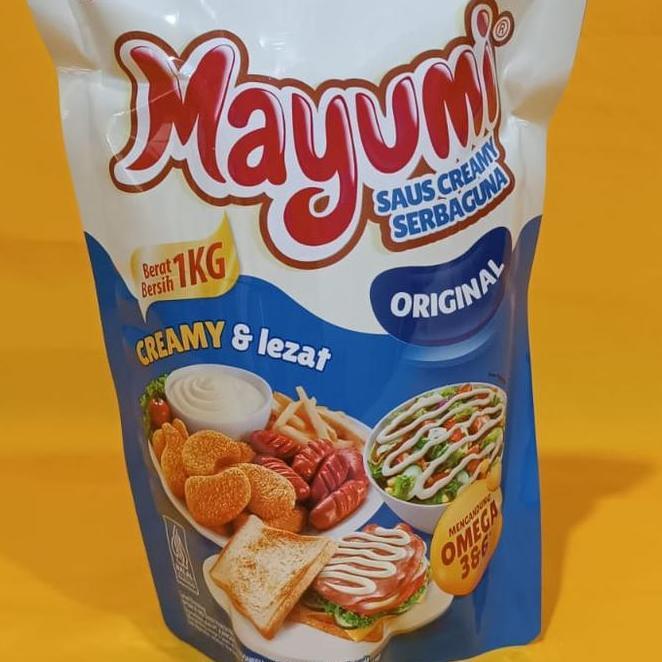 Mayonaise Mayumi 1Kg Ajinomoto Mayumi Saus Creamy Serbaguna Mayonaise