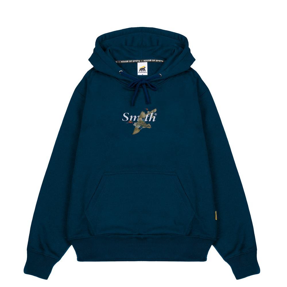ORIGINAL HOUSE OF SMITH SWEATER HOODIE PRIA - VOLER DARK BLUE REGULAR HOODIE