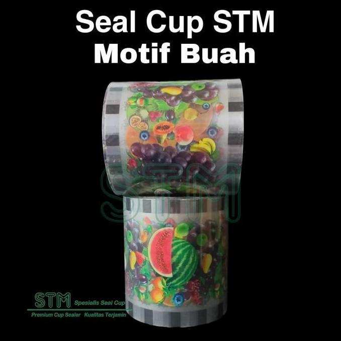 Foodpac- Plastik Seal Cup Polos/Roll Plastik Bening/Tutup Mesin Cup Sealer