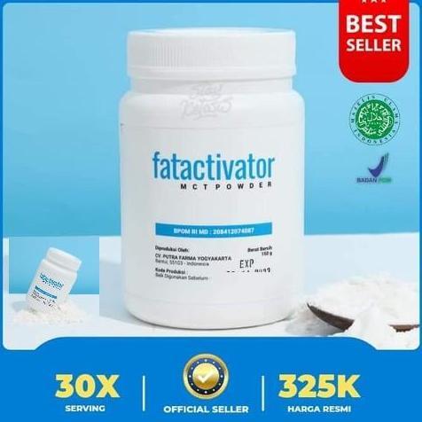 MCT POWDER FAT ACTIVATOR FATACTIVATOR KETO FRIENDLY DEBM 150GR