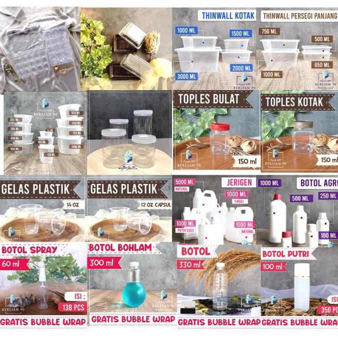 New- Plastik Beras Kemasan 5 Kg Bahan Plastik Pe Tebal Polos Isi 25 Lembar / 1 Pack Plastik  Beras