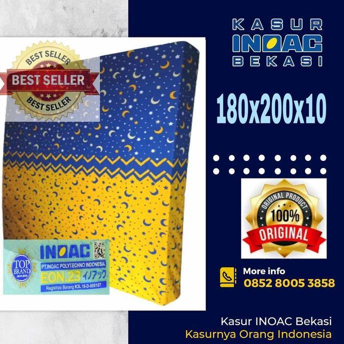kasur inoac 180x200x10 D23 Eon kualitas