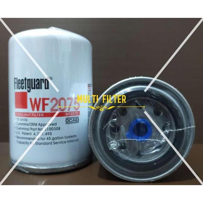 Coolant Filter FLEETGUARD WF2075 / WF 2075 Terlaris