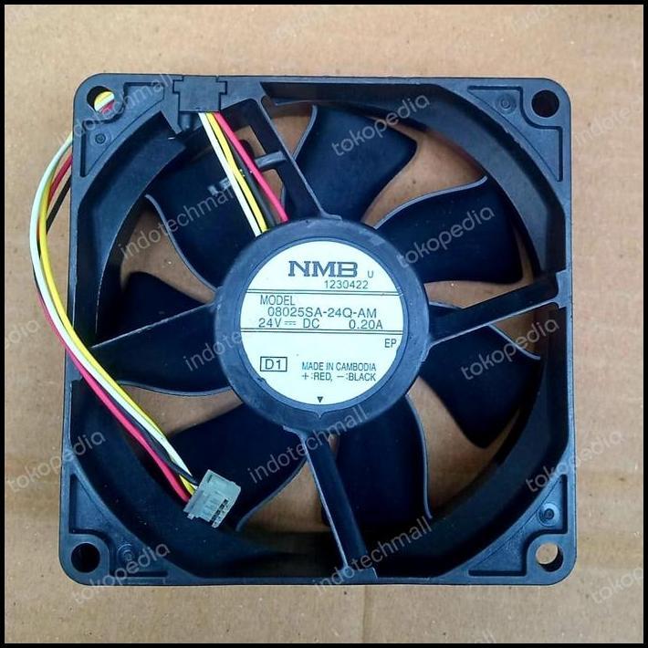 Fan 8cm NMB 24V 0,2A 4pin new best seller
