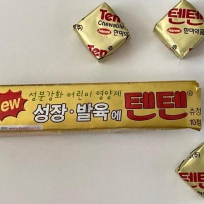 TENTEN chewable vitamin Koera 1pack (10pcs)