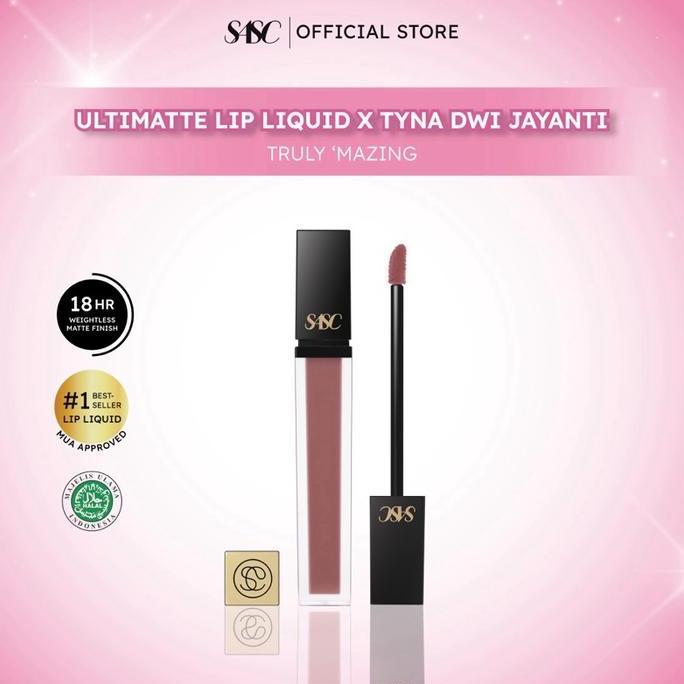 Bytlip- Sasc Ultimatte Lip Liquid Long-Lasting Hydrating Matte Lipcream Waterproof Lipstick Long Las