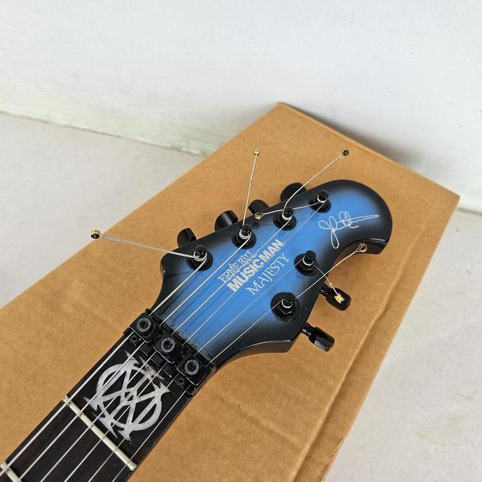 Murah gitar musicman majesty custom high quality blue new Non COD
