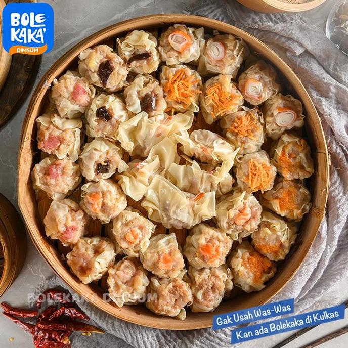 DIMSUM HARGA PABRIK Bolekaka Dimsum isi 100 pcs/ Dimsum mix