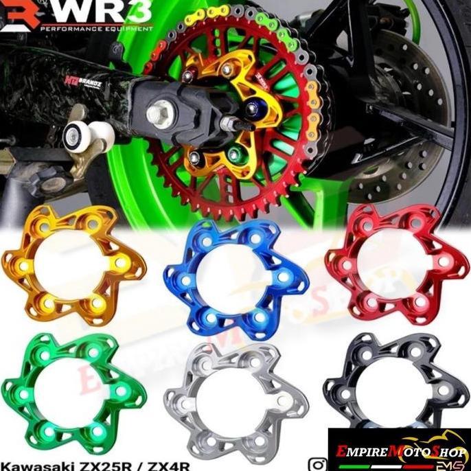Mantab Flange Gear Wr3 Zx25 R Zx 25 R Zx4 Rr Aksesoris Gear Belakang Terlaris