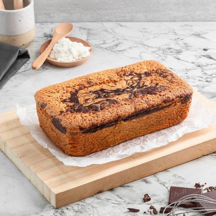 Premium Wijsman Marmer Cake / Bolu Marmer ( Marble Cake )