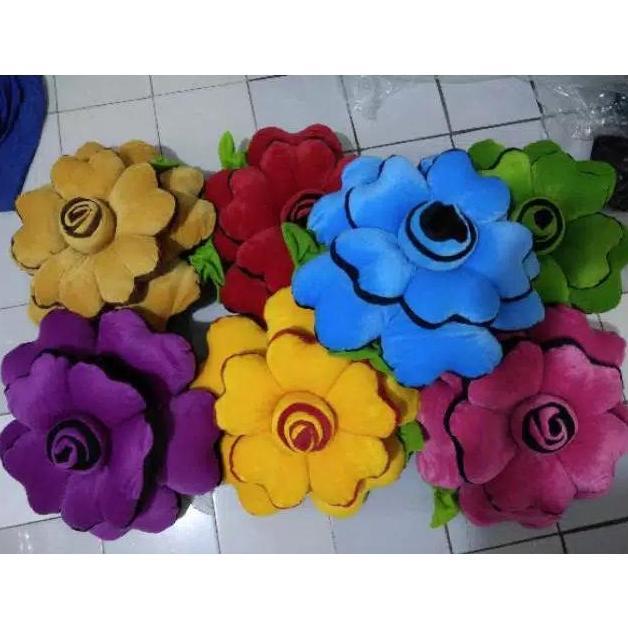 Lengkap- Bantal Sofa Ruang Tamu Bantal Mawar Bantal Sofa Terkini Kursi