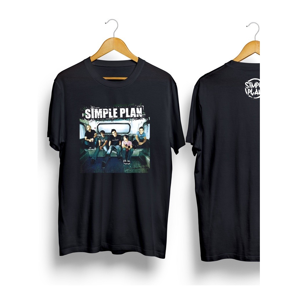 Kaos SIMPLE PLAN Premium sthirt simple plan kaos band simple plan kaos music kaos distro pria terbar